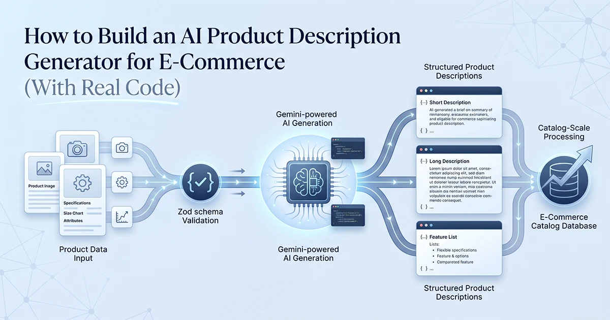 How to Build an AI Product Description Generator for E-Commerce