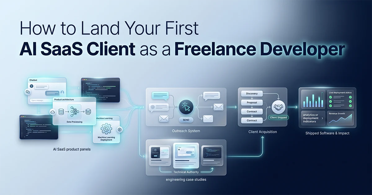 How to Land Your First AI SaaS Client as a Freelance Developer