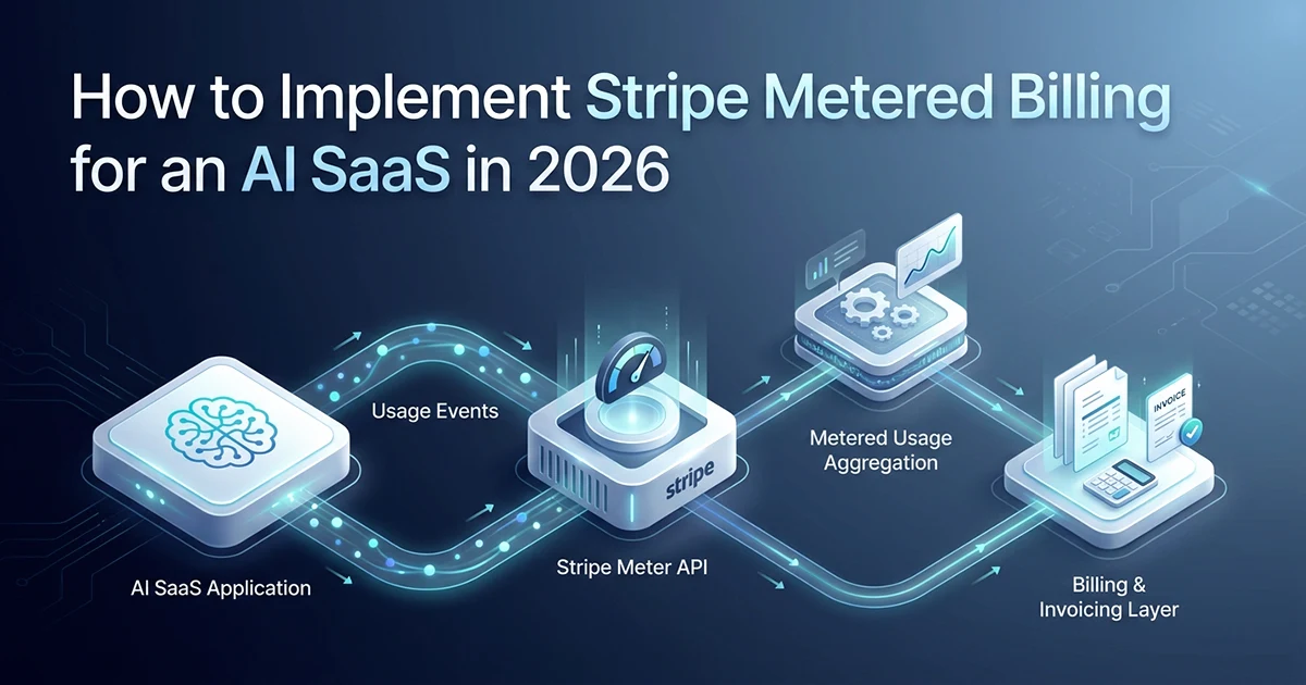 Stripe Metered Billing AI SaaS 2026 New Meter API